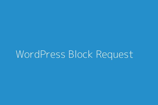 [WordPress] 禁止網站對外請求的方法