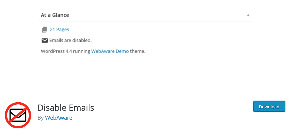 Disable Emails