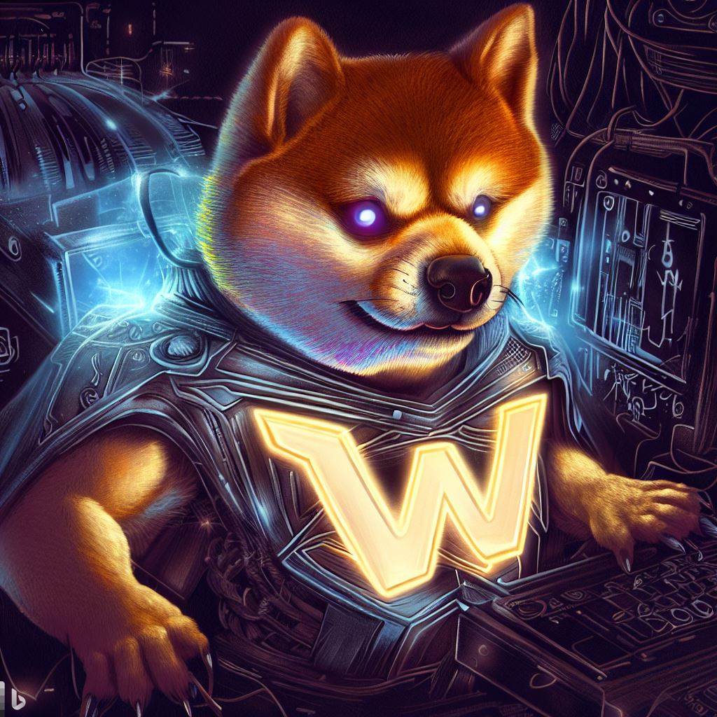 Shiba Inu Superhero